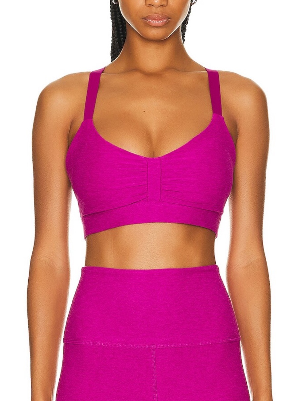 Beyond Yoga Beyond Center V-Neck Sports Bra
